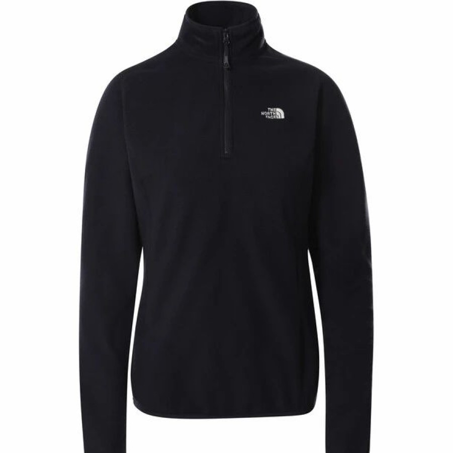 New * The North Face 100 Glacier 1/4 Zip Jacket Women Aviator Navy