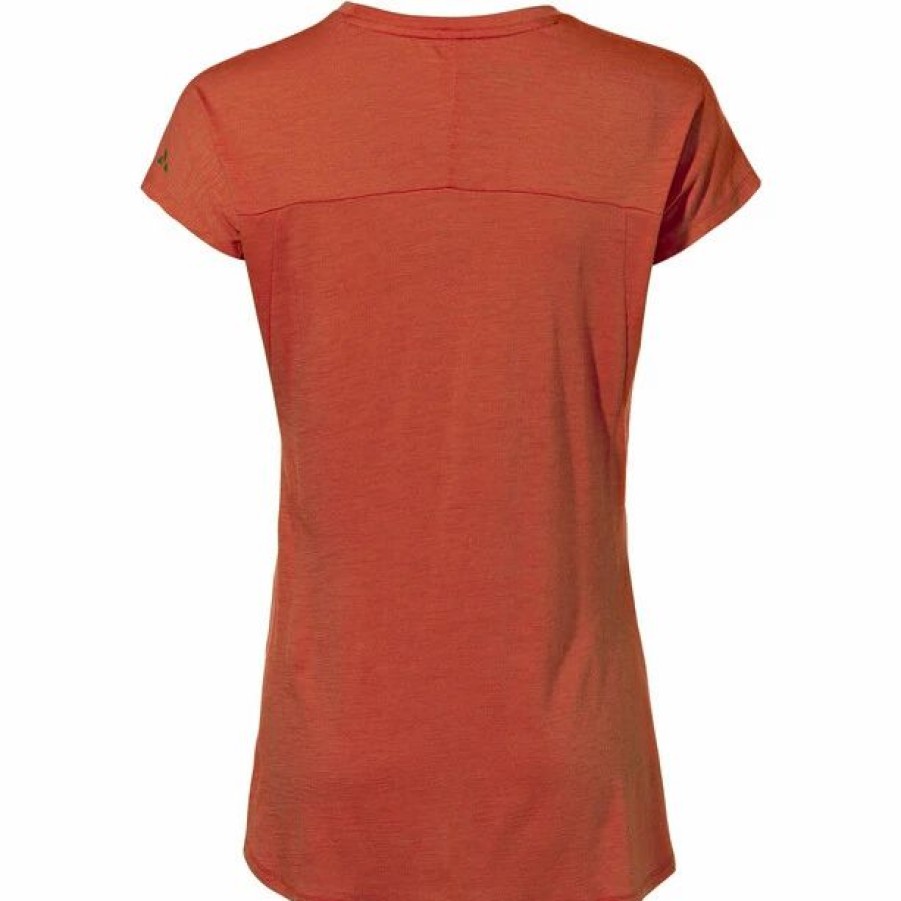 Best * Vaude Tekoa Wool Ss T-Shirt Women Hotchili