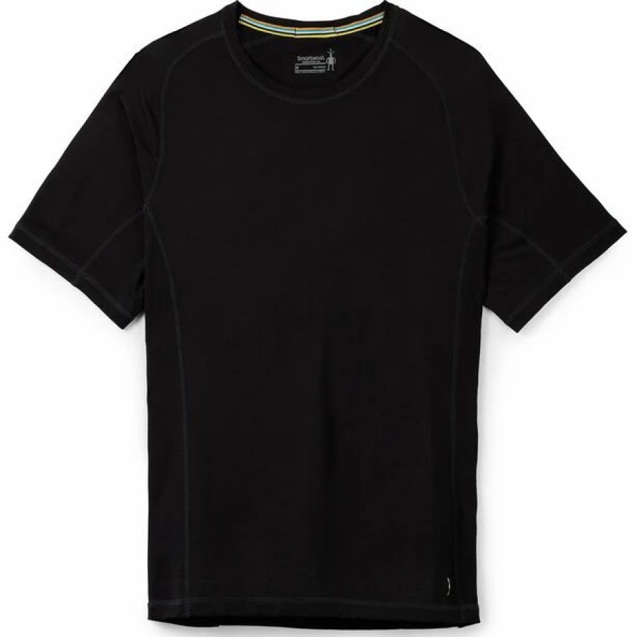 New * Smartwool Merino Sport 120 Ss Tee Men Black