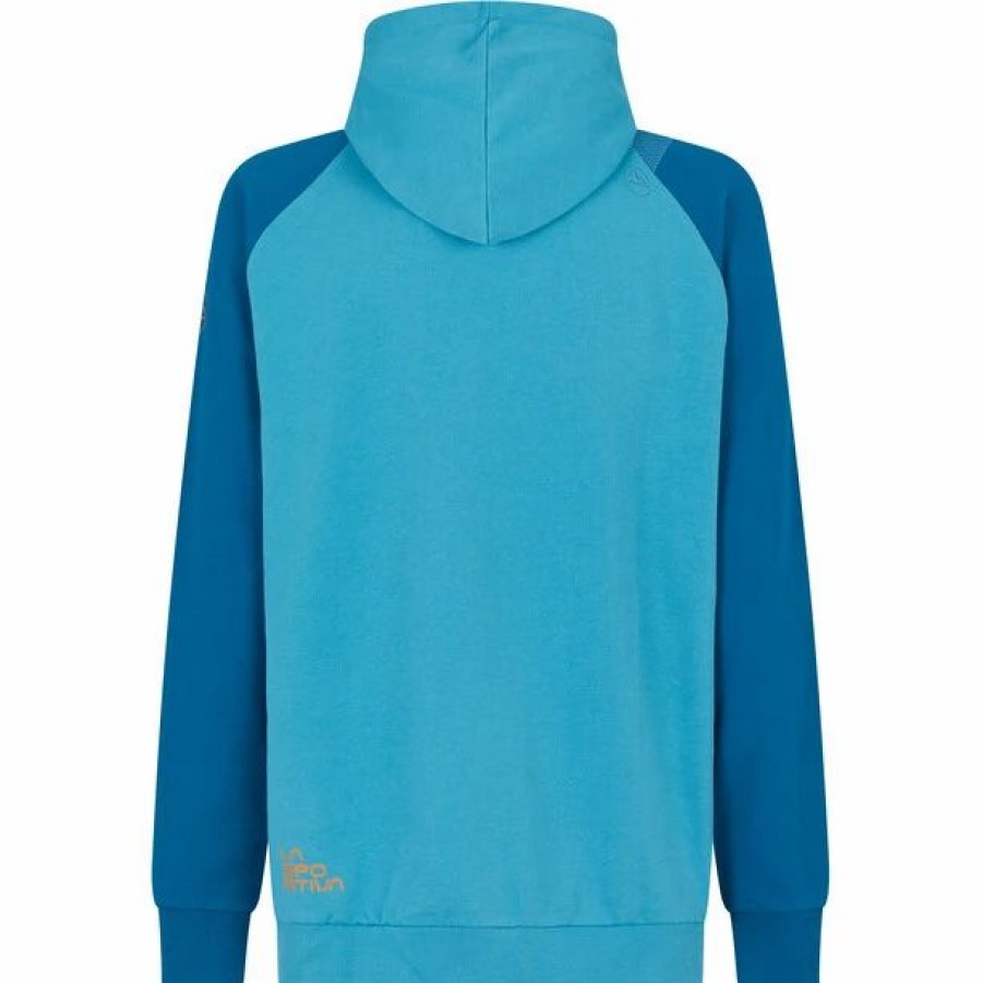 Clearance * La Sportiva Rockfire Hoody Men Topaz/Space Blue