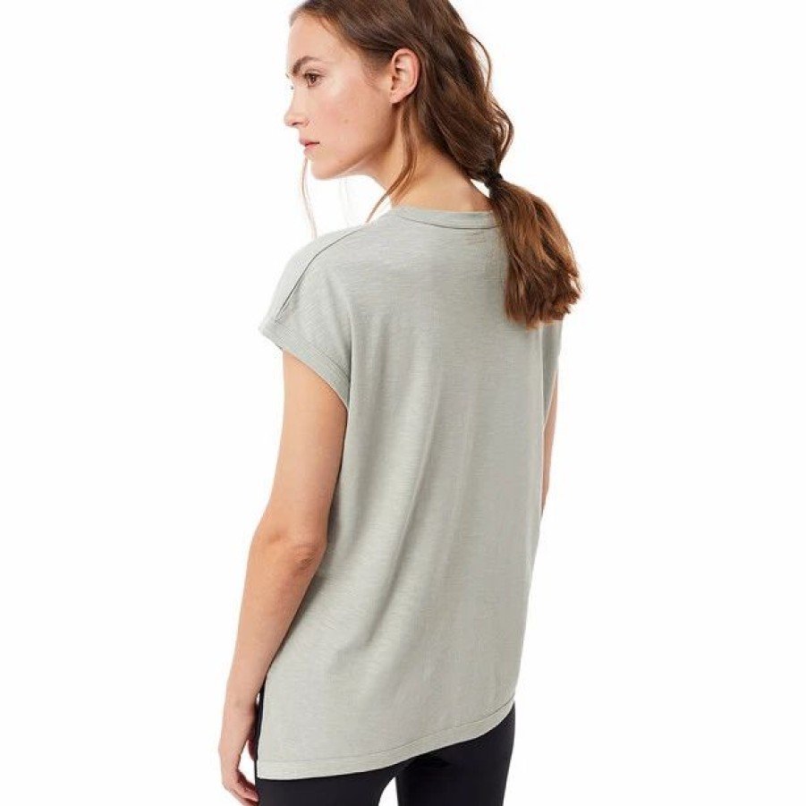 Clearance * Mandala Asymmetric Tee Women Antler