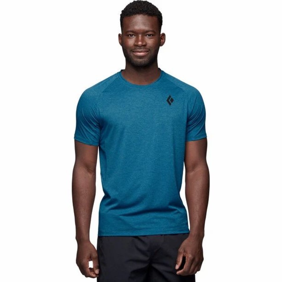 Best * Black Diamond Lightwire Ss Tech Tee Men Astral Blue