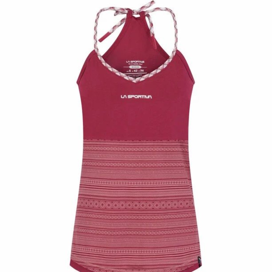 Best * La Sportiva Dance Tank Women Red Plum