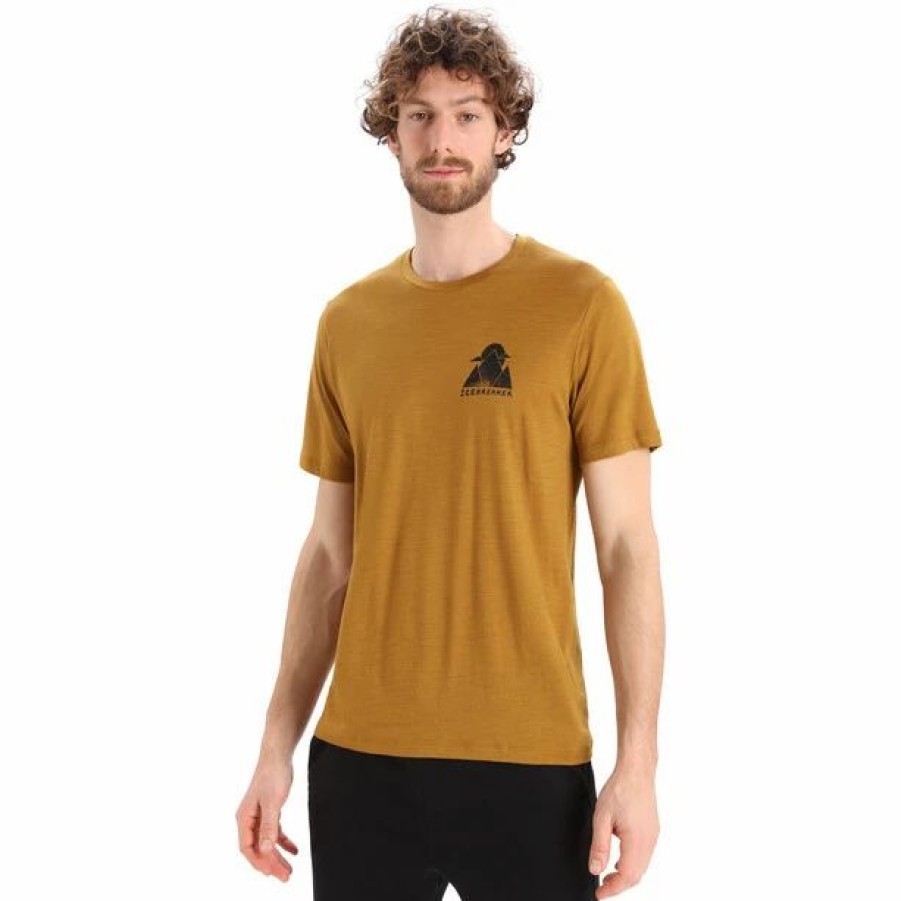 Best * Icebreaker Tech Lite Ii Alp Ascension Ss Tee Men Clove