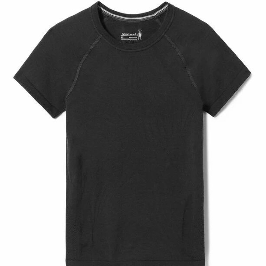 Hot * Smartwool Intraknit Active Ss Tee Women Black