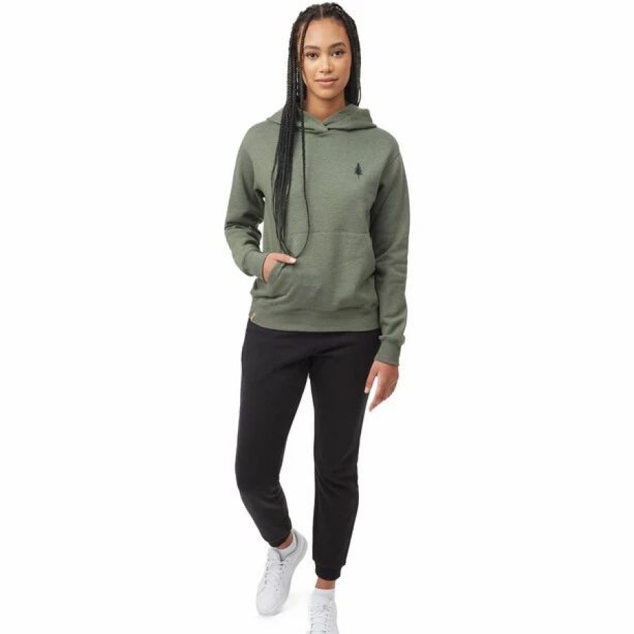 Clearance * Tentree Treefleece Golden Spruce Update Hoodie Women Agave Green