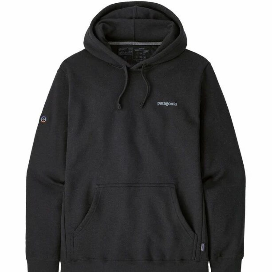 Hot * Patagonia Fitz Roy Icon Uprisal Hoody Black/Inbk