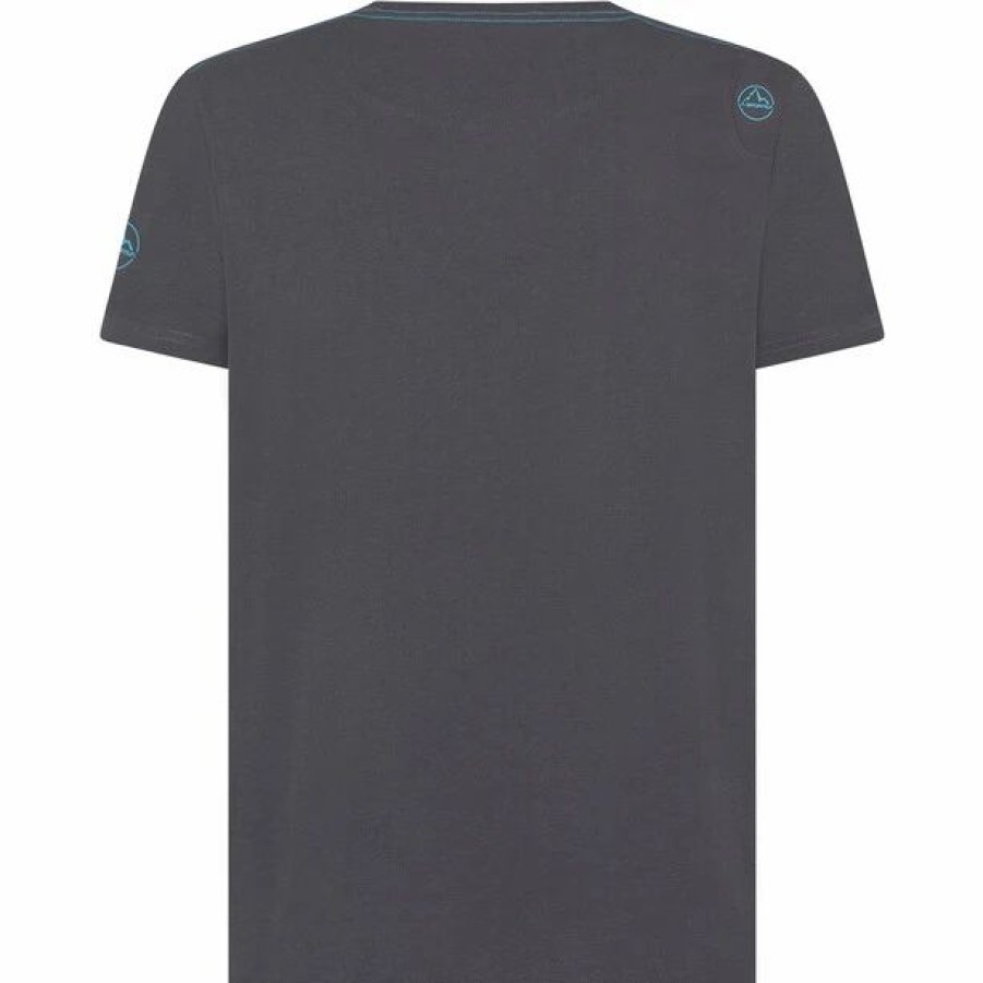 Best * La Sportiva Van T-Shirt Men Carbon/Topaz