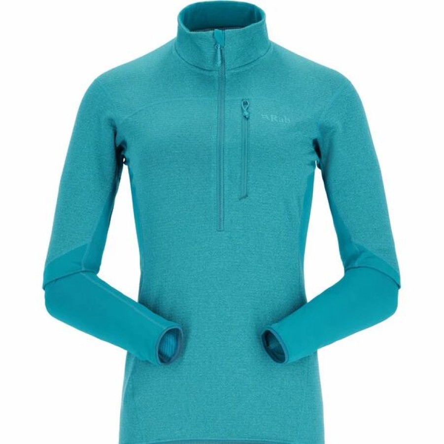 New * Rab Ascendor Pull-On Midlayer Women Ultramarine