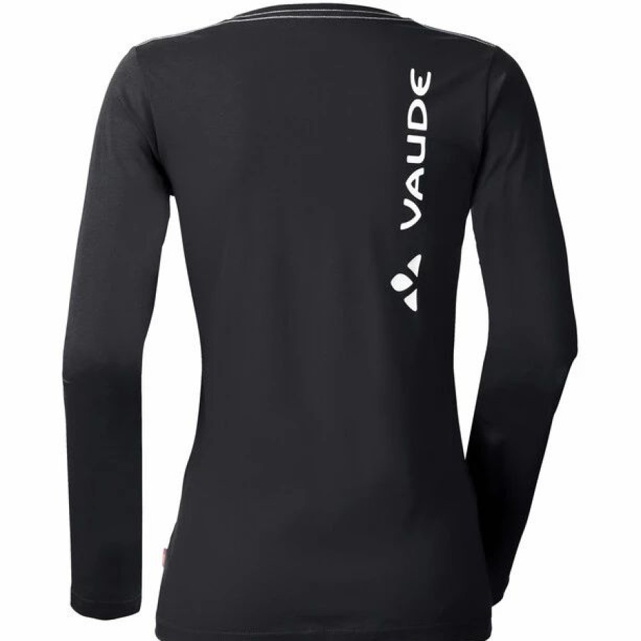 Clearance * Vaude Brand Ls Shirt Women Black