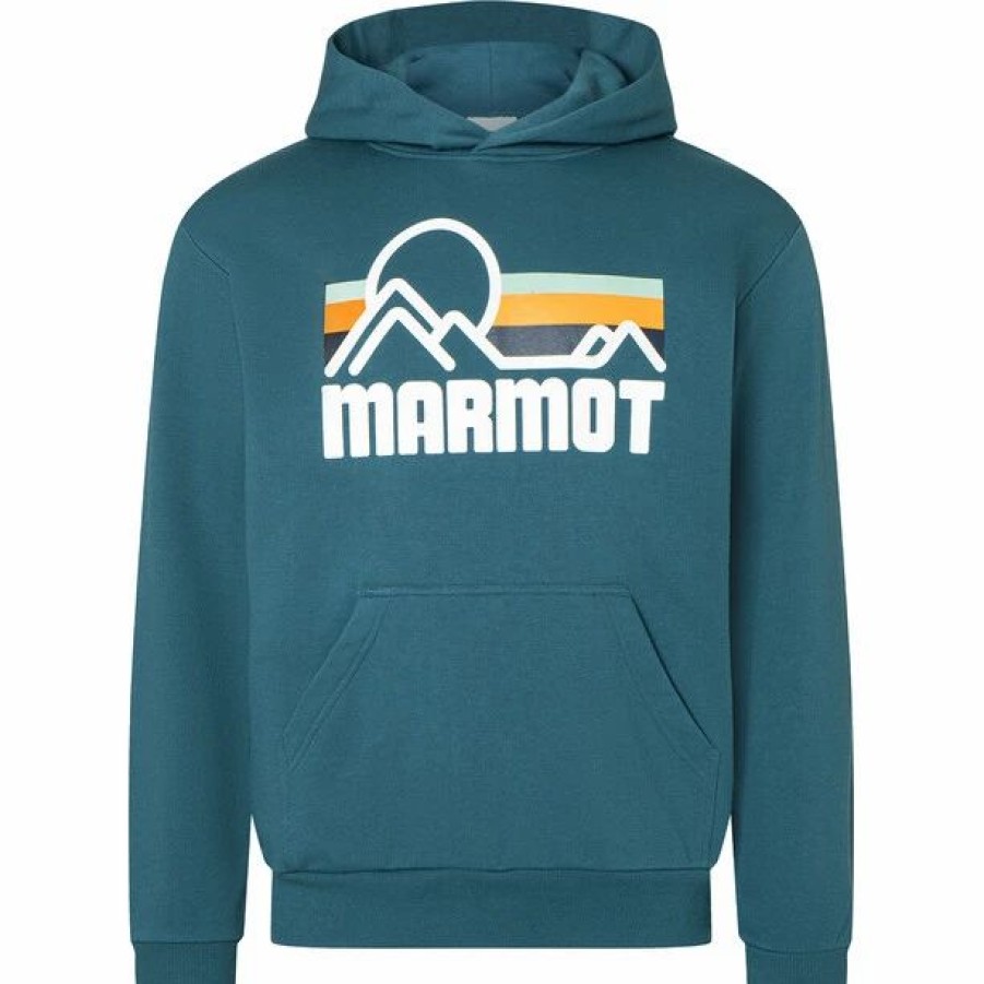 Hot * Marmot Coastal Hoody Men Dusty Teal