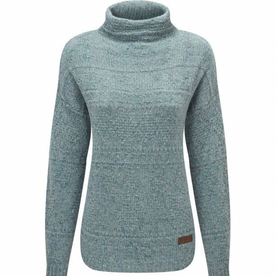 Online * Sherpa Yuden Pullover Sweater Women Verdigris