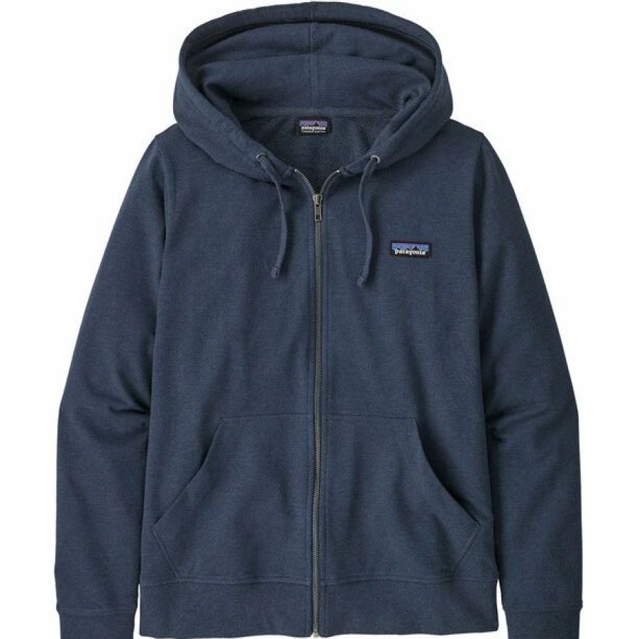 Best * Patagonia Ahnya Full Zip Hoody Women Blue/Smdb