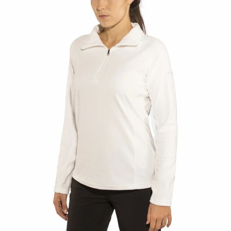 Hot * Columbia Glacial Iv 1/2 Zip Pullover Women Sea Salt