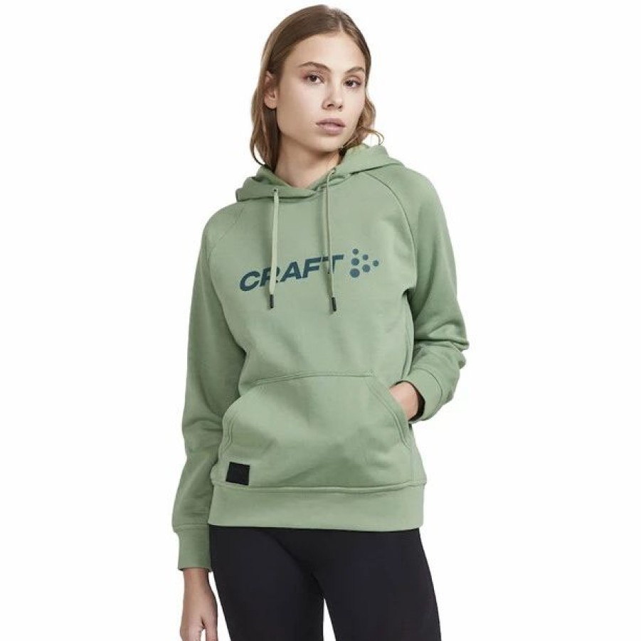 Online * Craft Core Craft Hooded Sweater Women Jade