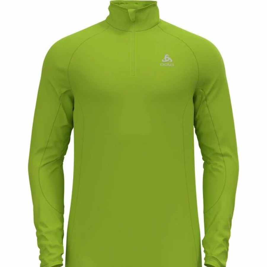 Wholesale * Odlo Berra Light Midlayer 1/2 Zip Men Lime Green