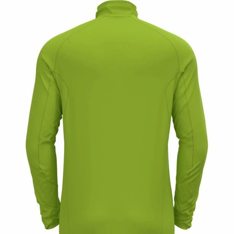 Wholesale * Odlo Berra Light Midlayer 1/2 Zip Men Lime Green