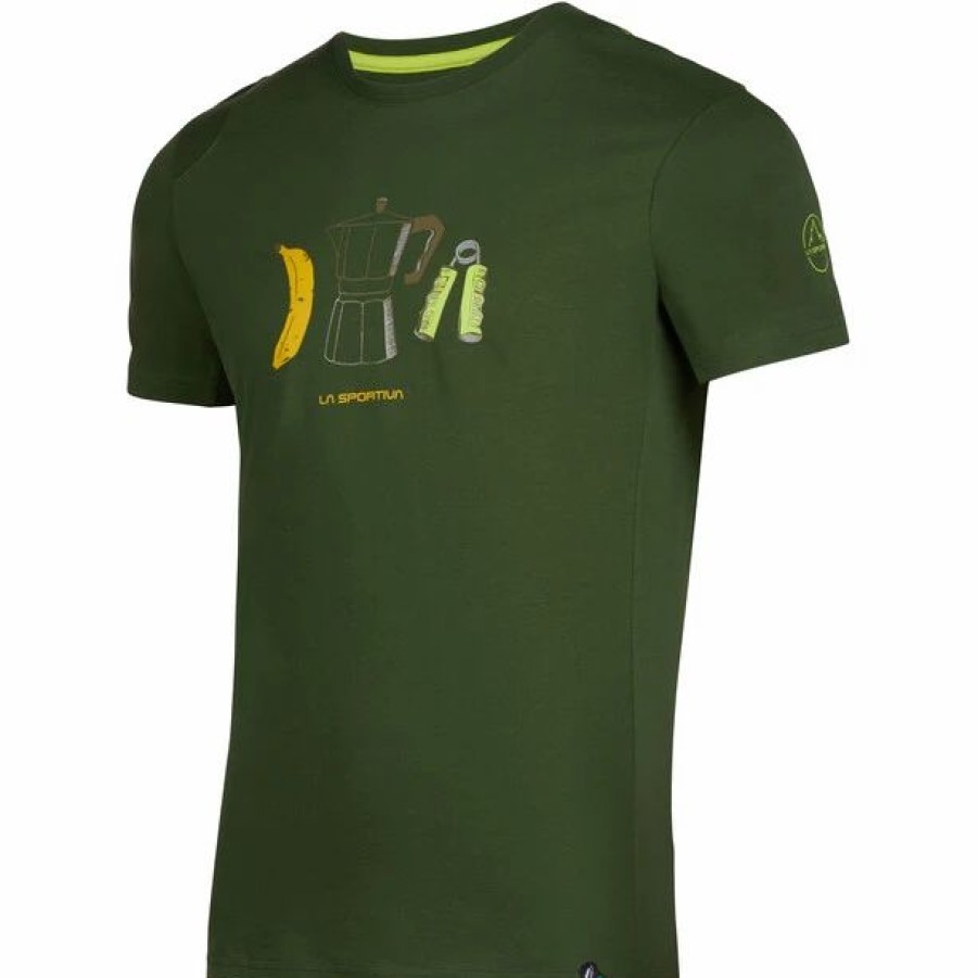 Clearance * La Sportiva Breakfast T-Shirt Men Forest