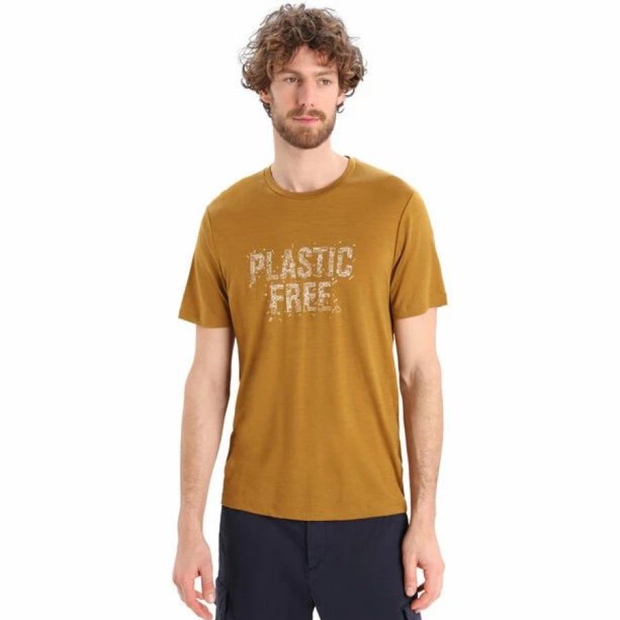 Best * Icebreaker Tech Lite Ii Plastic Free Ss Tee Men Clove