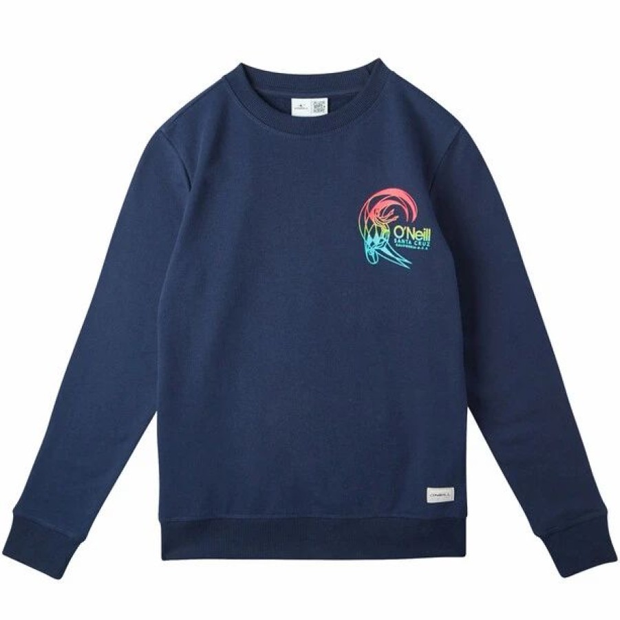 New * O'Neill Circle Surfer Sweatshirt Boys Outer Space