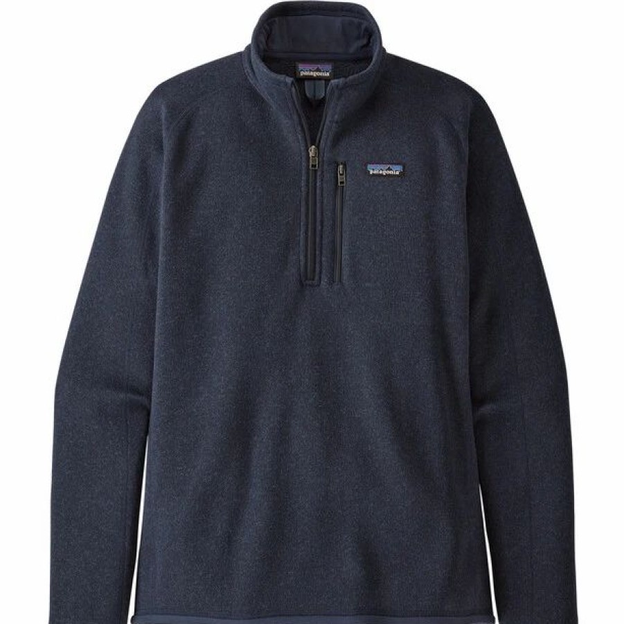 Clearance * Patagonia Better Sweater 1/4 Zip Men New Navy