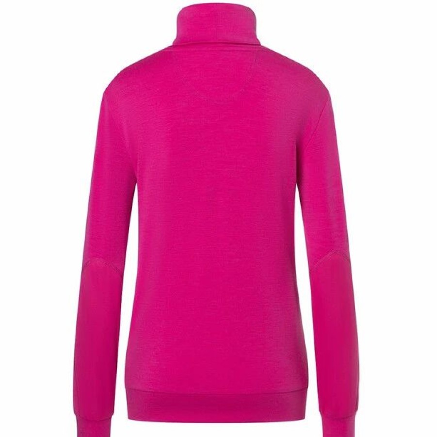 Wholesale * Super.Natural Alpine I.D. Turtle Neck Women Fuchsia Red