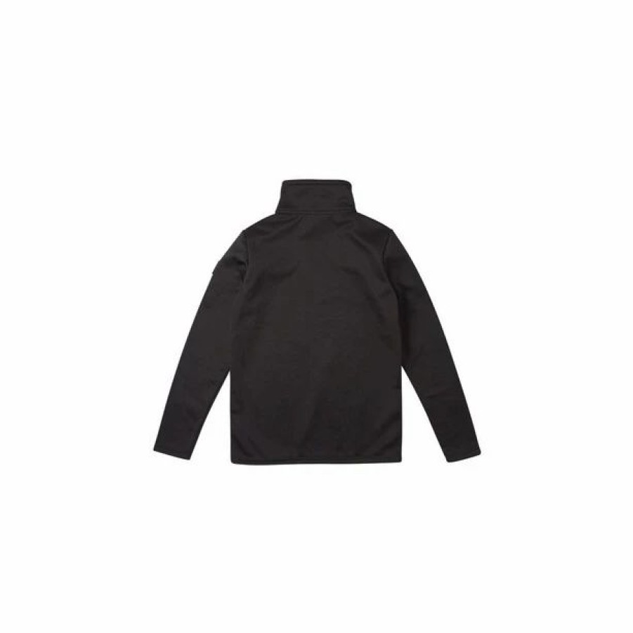 Hot * O'Neill Solid Half Zip Fleece Boys Black Out