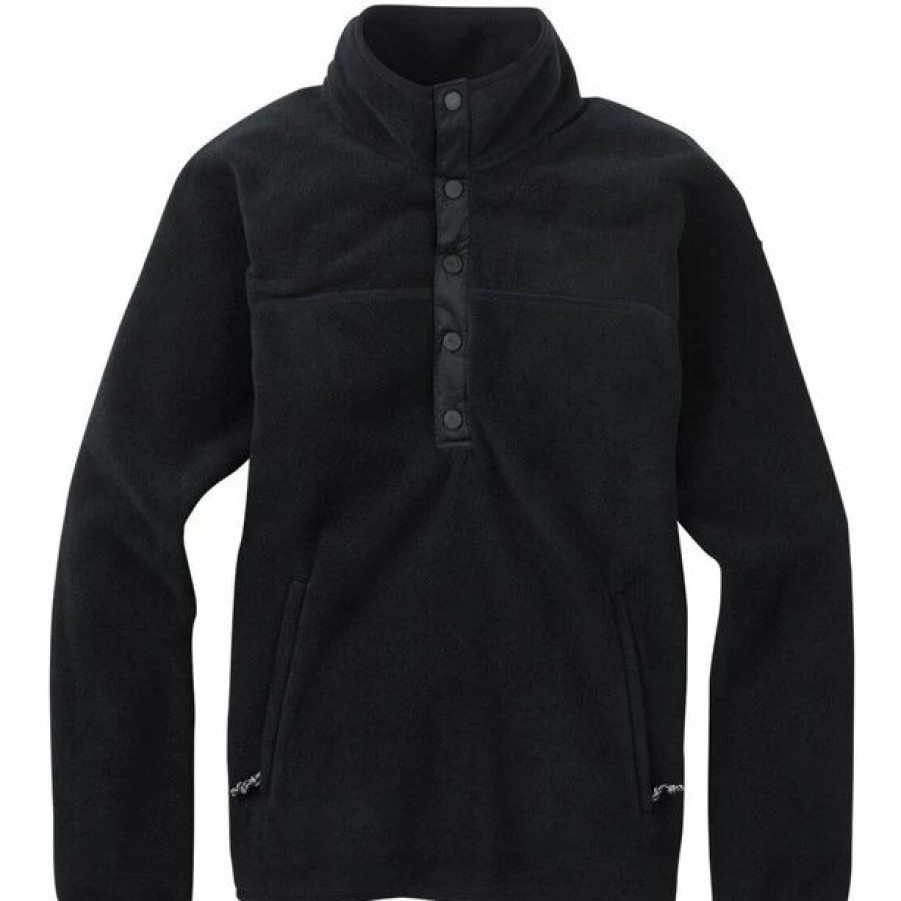 Clearance * Burton Hearth Fleece Pullover Women True Black