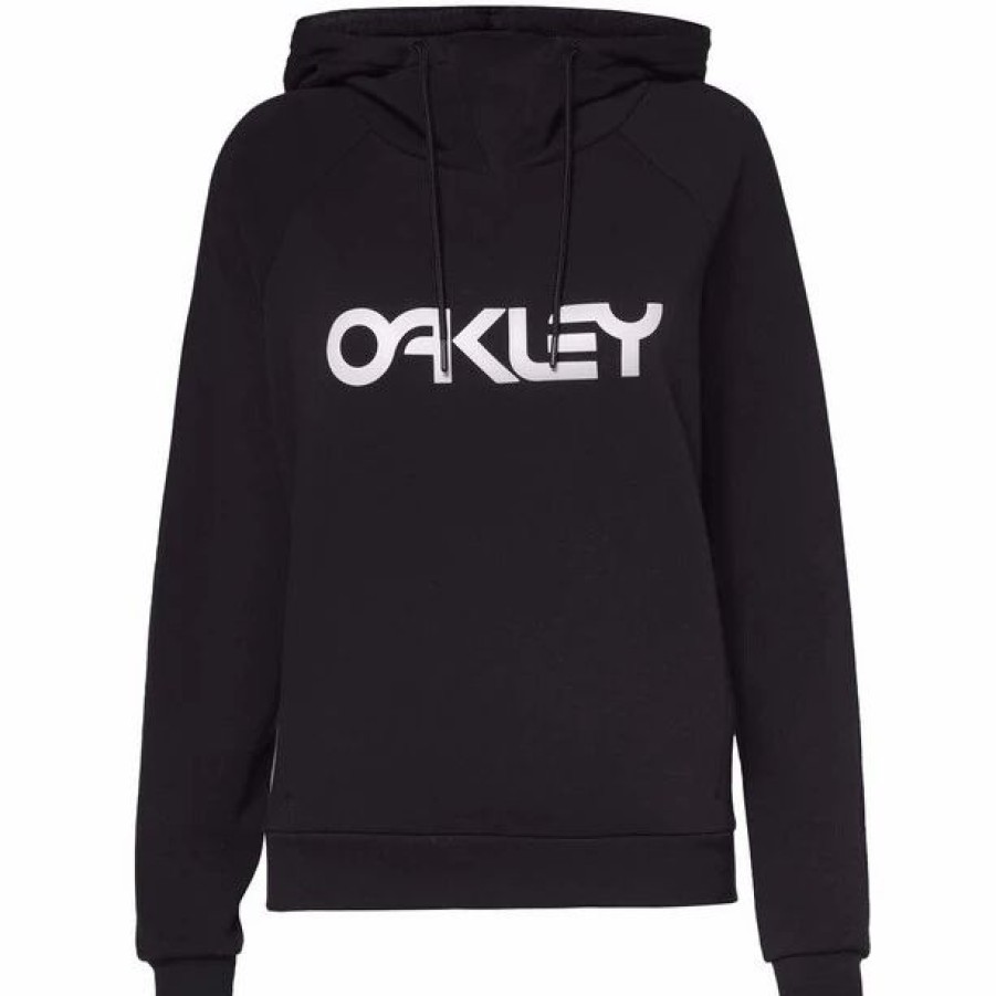 Hot * Oakley 2 Fleece Hoody Women Black/White