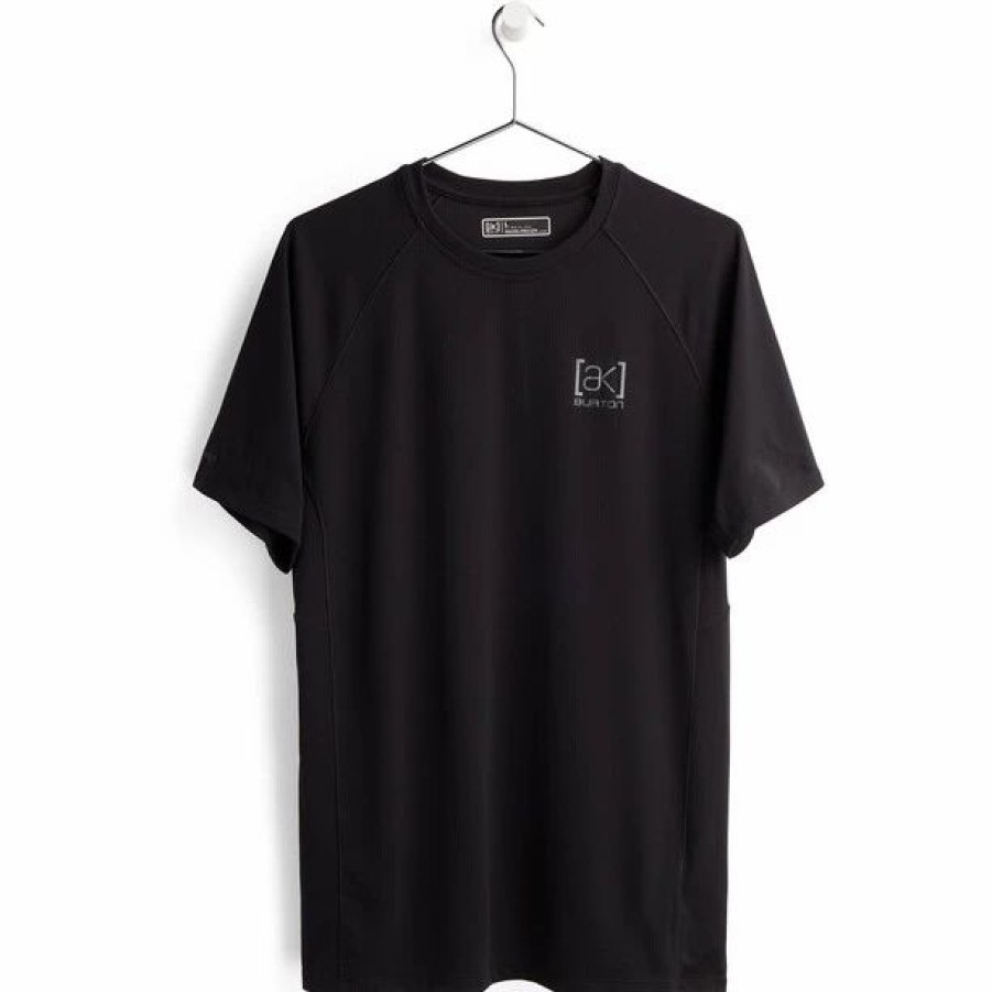 Hot * Burton [Ak] Helium Power Dry Ss Shirt Men True Black