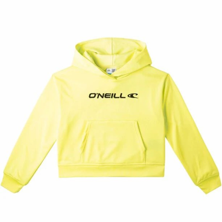 Best * O'Neill Rutile Hooded Fleece Girls Sunny Lime