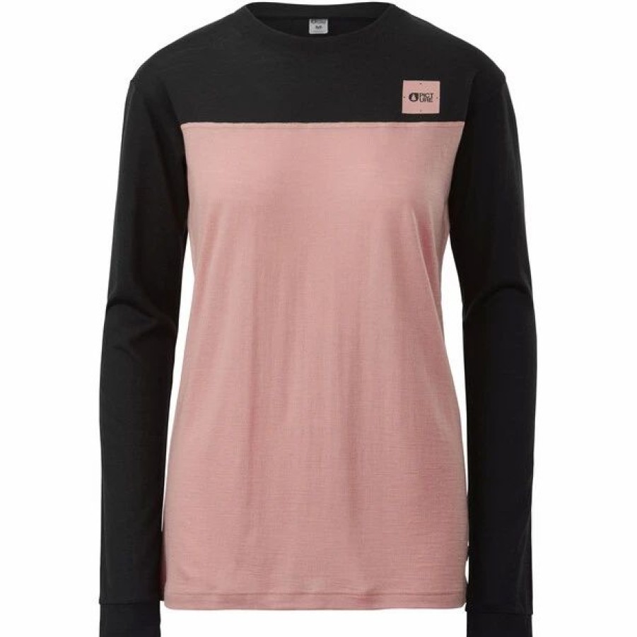 New * Picture Malyn Merino Top Women Ash Rose