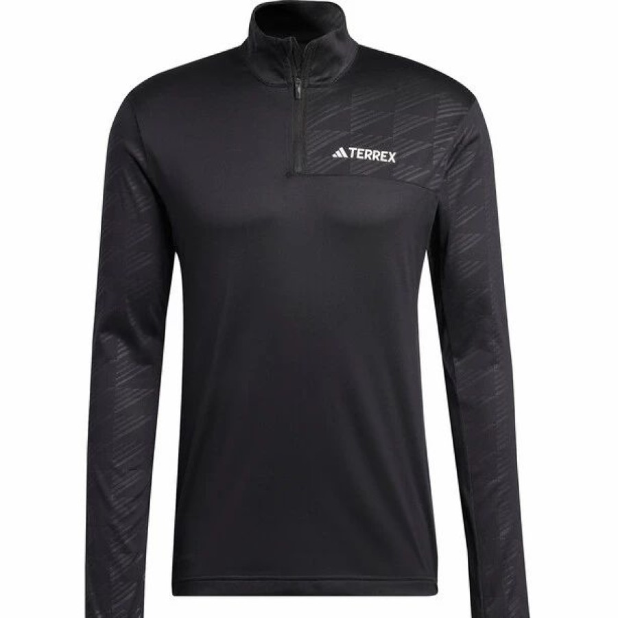 Best * Adidas Terrex Mt Ls Half Zip Men Black