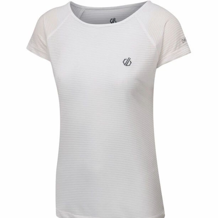 Wholesale * Dare 2B Defy Tee Women White Stripe