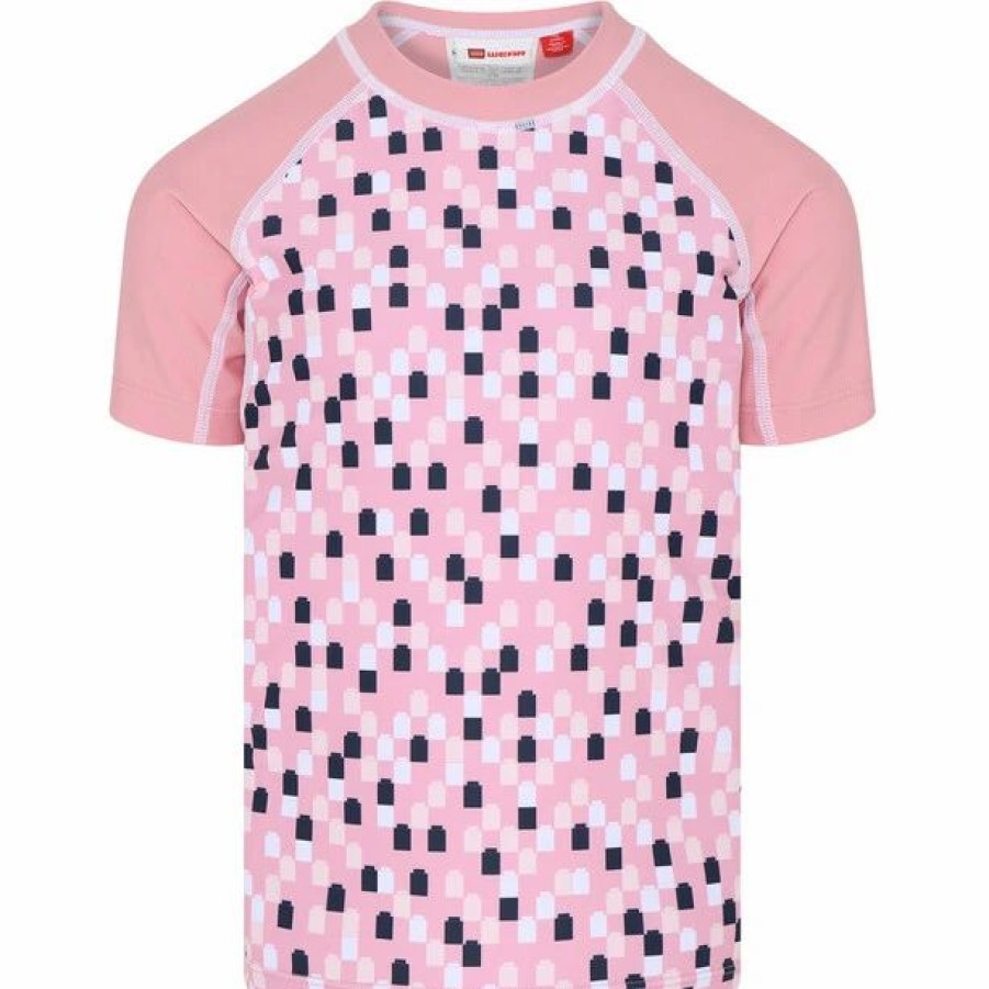 New * Lego Wear Lwticho 300 T-Shirt Ss Kids Light Rose