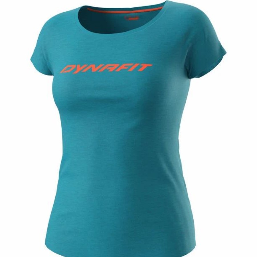 New * Dynafit 24/7 Drirelease Ss Tee Women Ocean Melange