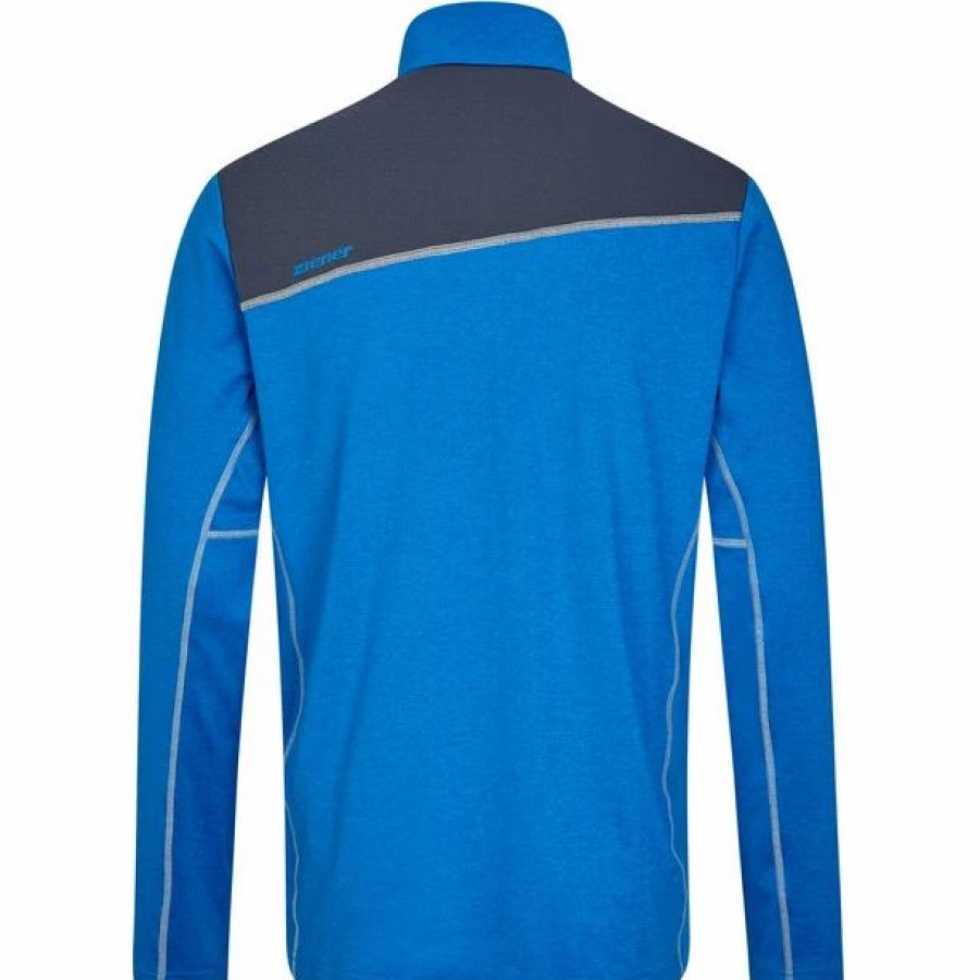 Clearance * Ziener Jonga Base Layer Men Persian Blue