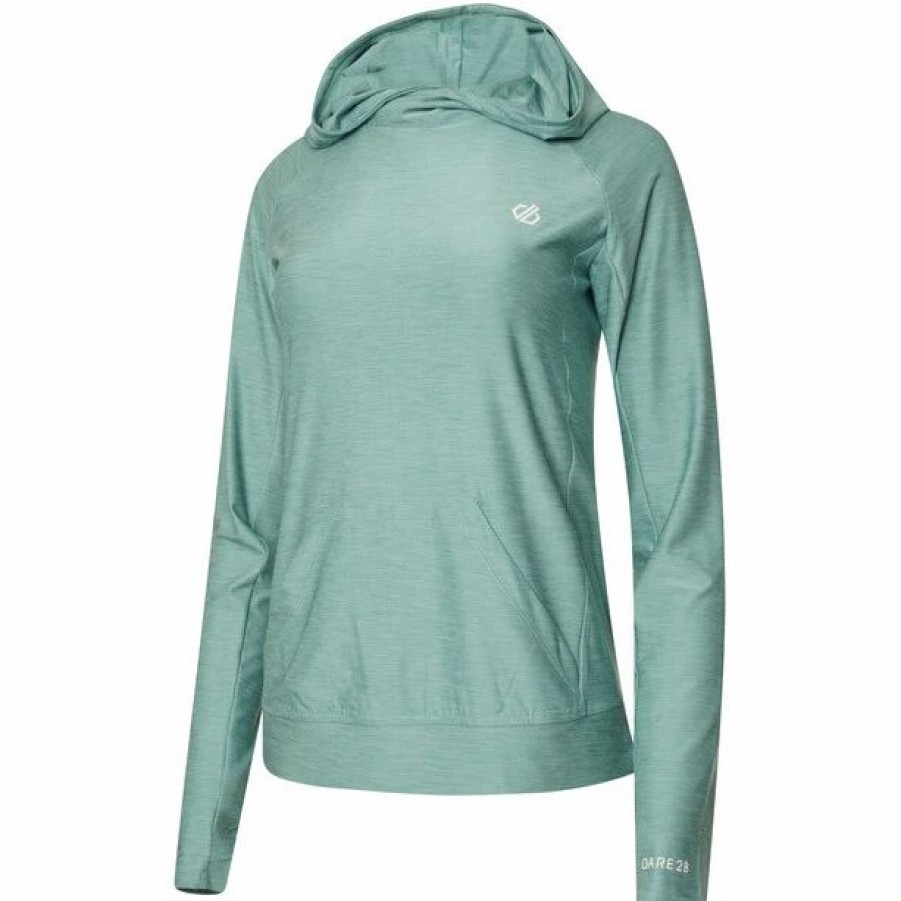 Clearance * Dare 2B Sprint City Hoodie Women Canton Green Marl