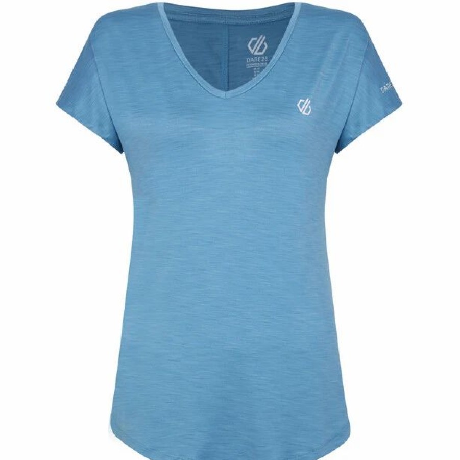 New * Dare 2B Vigilant Tee Women Niagara Blue