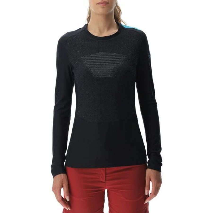 Online * Uyn Crossover Long Sleeve Shirt Women Black/Black