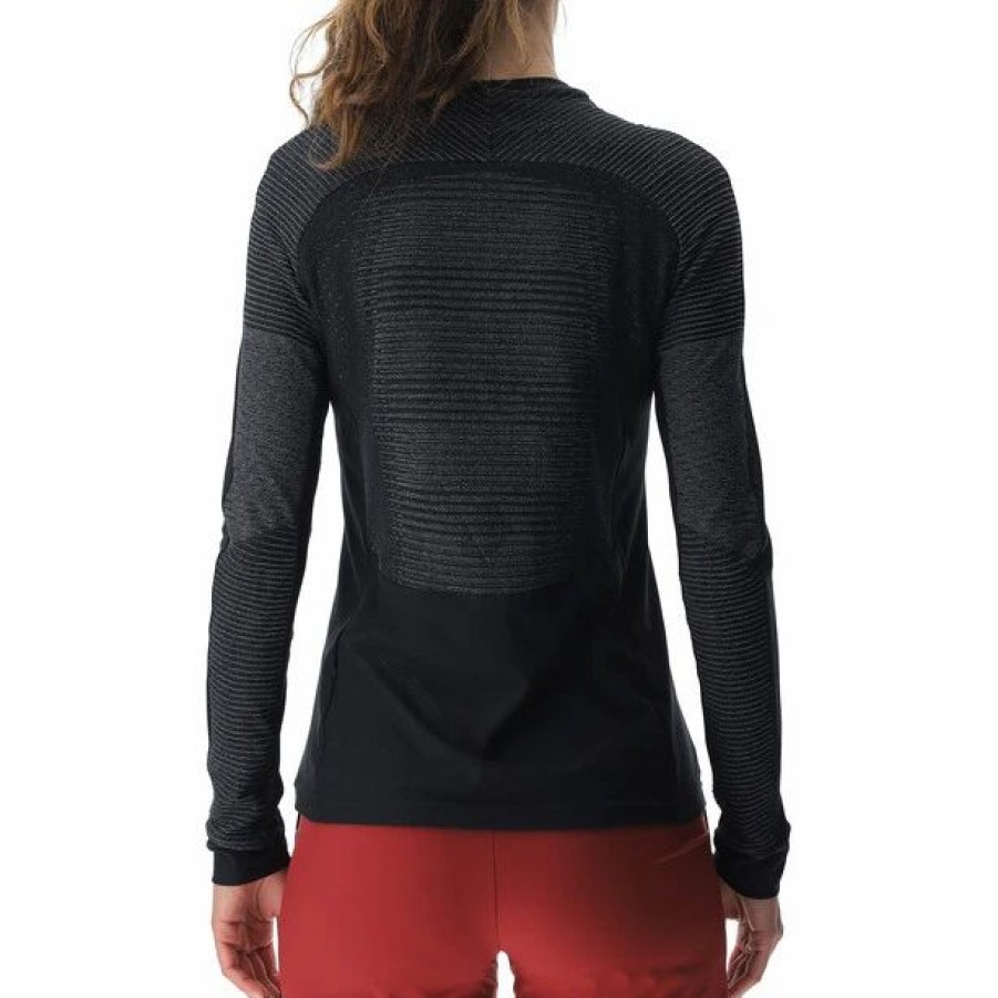 Online * Uyn Crossover Long Sleeve Shirt Women Black/Black