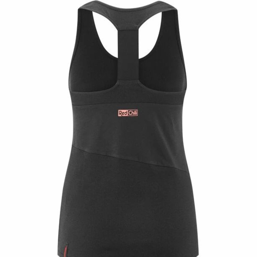 Best * Red Chili Munai Tank Women Black