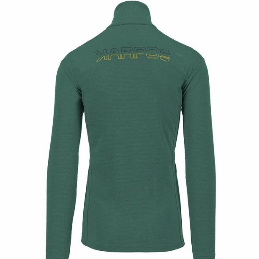 New * Karpos Pizzocco Half Zip Top Men Smoke Pine