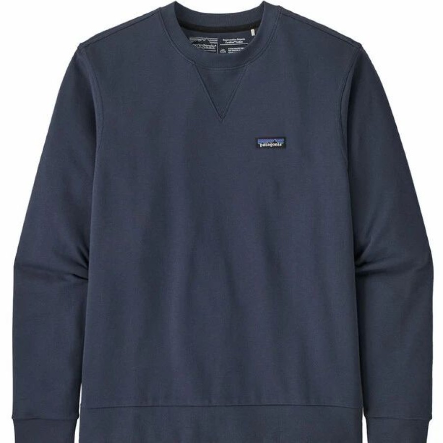 Wholesale * Patagonia Regenerative Organic Certified Cotton Crew Sweatshirt Smolder Blue